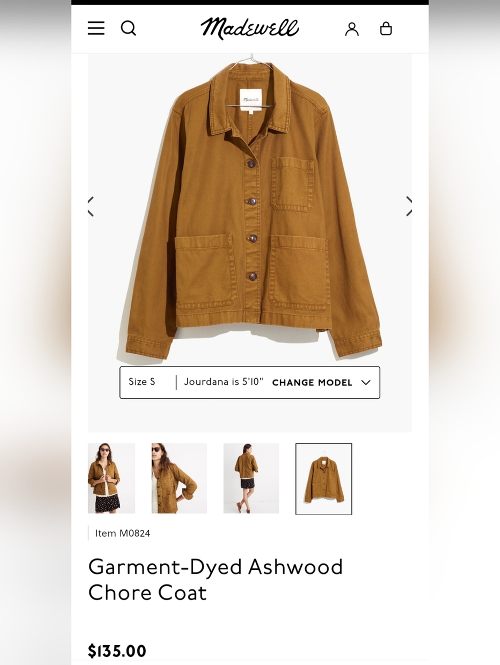Madewell Chore Jacket